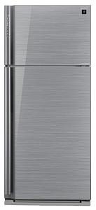 Холодильник Sharp Холодильник Sharp/ Холодильник. 185 см. No Frost. A+ Серебристое стекло