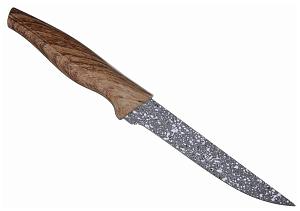 Нож кухонный SATOSHI (803-079)Алмаз универсальный 15см, нерж.сталь с антиналипающим покрытием	