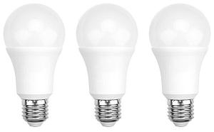 Лампа светодиодная REXANT Груша A60 20.5 Вт E27 1948 Лм 4000 K нейтральный свет (3 шт./уп.)