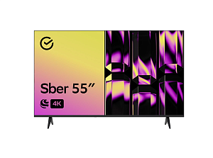 Телевизор SBER SDX 55U4126 4K SmartTV СалютТВ