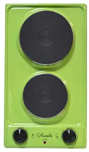 Плита Электрическая Лысьва ЭПБ 22 зеленый (настольная)