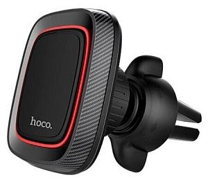 Автомобильный держатель для смартфона Hoco CA23, на дефлектор, магнитный, черный