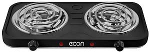 Плитка электрическая ECON ECO-211HP (2кВт.спираль.черная)