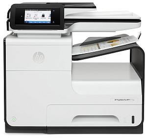 МФУ HP PageWide Pro 477dw, 4-цветный струйный принтер-копир-сканер-факс A4, 40(up to 55)ppm, 600dpi,