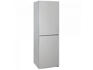 Двухкамерный холодильник Бирюса М6031 с нижней морозильной камерой, металлик
