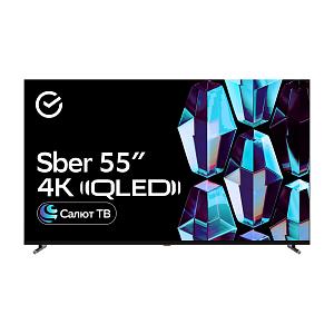 Телевизор SBER SDX 55UQ5234 QLED 4K SmartTV СалютТВ