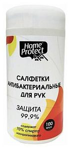 Салфетки антибактер Home Protect HP800005 (спирт70%,100шт)