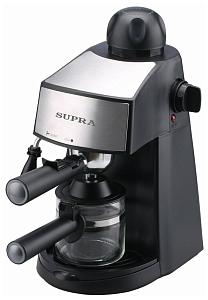 Кофеварка эспрессо SUPRA CMS-1005 (3,5бар,800Вт.черн/серебр)