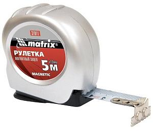 Рулетка MATRIX 31011  magnetic 5мх19мм магнитный зацеп
