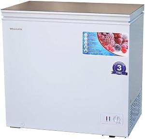 Морозильный ларь WILLMARK CF-380G (КОМПР. TOSHIBA, до -24С, 365л, 2 корз., стекл.крышка, гар.3 года)