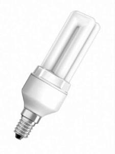 Лампа люминесцентная DULUX INTELLIGENT LONGLIFE 7W/840 E14 l=119mm d=36mm