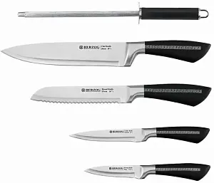 Набор ножей HERZOG HR-SND5W-BLK (5 предметов)