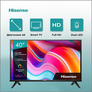 Телевизор Hisense 40A4K SmartTV VIDAA