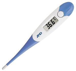 Термометр электронный A&D DT-623 белый/синий
