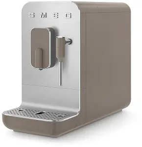 Автоматическая кофемашина SMEG, матовый серо-коричневый (Taupe)