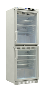 Холодильник фармацевтический Pozis ХФД-280(ТС) с тонированной стеклянной дверью и металлической двер