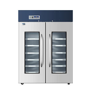 Холодильник фармацевтический Haier HYC-1378 с металлическими дверями со стеклянным окном(1378 л)