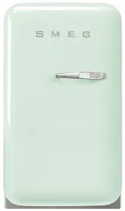 Холодильник минибар SMEG FAB5LPG5 (пастельный зеленый, стиль 50-х гг., петли слева)
