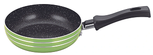 Сковорода-мини с антипригарным покрытием non-stick под мрамор "MercuryHaus",MC - 6326 16 см/зелёный