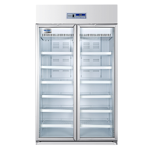 Холодильник медицинский Haier HYC-940 со стеклянными дверями (890 л)