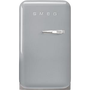 Холодильник минибар SMEG FAB5LSV5 (серебристый, стиль 50-х гг., петли слева)